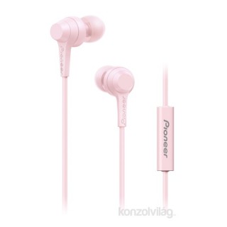 Pioneer SE-C1T-P rózsaszín mikrofonos fülhallgató 