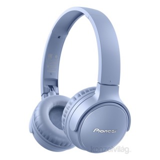 Pioneer SE-S3BT-L Bluetooth kék fejhallgató PC