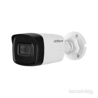 Dahua 4in1 Analóg csőkamera - HAC-HFW1230TL-A (2MP, 3,6mm, kültéri, IR80m, ICR, IP67, DWDR, audio, StarLig Otthon