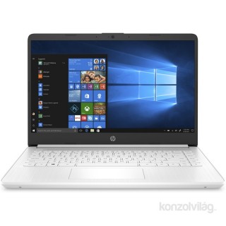 HP 14s-dq1003nh 14"FHD/Intel Core i3-1005G1/4GB/256GB/Int. VGA/Win10/fehér laptop PC