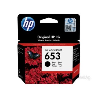 HP 653 eredeti fekete tintapatron PC