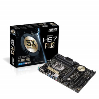 ASUS H97-PLUS Intel H97 LGA1150 ATX alaplap 