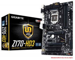 GIGABYTE GA-Z170-HD3 Alaplap (Ga-z170-hd3) PC