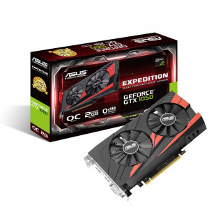 ASUS GeForce GTX1050 Expedition OC 2GB GDDR5 (EX-GTX1050-O2G) 90YV0A84-M0NA00 