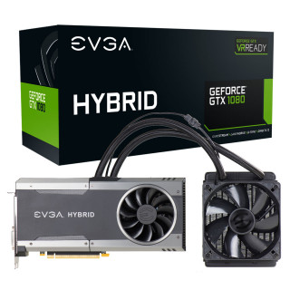 EVGA GeForce GTX1080 8GB GDDR5X FTW Hybrid Gaming 08G-P4-6288-KR PC