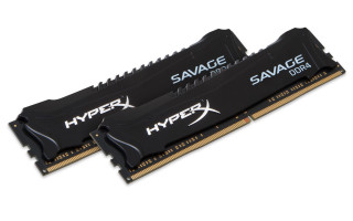 Kingston 8GB/2133MHz DDR-4 (Kit 2db 4GB) HyperX Savage Fekete XMP (HX421C13SBK2/8) memória PC