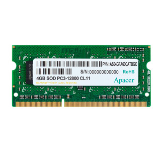 Apacer Memória Notebook - 4GB DDR3 (1600MHz, CL11, 1.35V) 