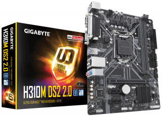 Gigabyte Alaplap - Intel H310M DS2 2.0 S1151 (H310, 2xDDR4 2666MHz, 1xGBE LAN, 4xSATA3, 6xUSB2.0, 4xUSB3.1) 