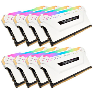 DDR4 64GB 2666MHz Corsair Vengeance RGB PRO White CL16 KIT8 PC