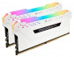 DDR4 16GB 3000MHz Corsair Vengeance RGB PRO White CL15 KIT2 thumbnail