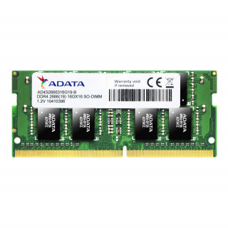 RAM memory ADATA  AD4S266638G19-S (DDR4 SO-DIMM; 1 x 8 GB; 2666 MHz; 19) 