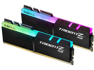 G.Skill 32GB/3200MHz DDR-4 Trident Z RGB ((Kit! 2db 16GB) (F4-3200C16D-32GTZR) memória PC
