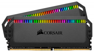 Corsair DOMINATOR PLATINUM RGB Fekete DDR4, 3600MHz 32GB (2 x 16GB) memória PC