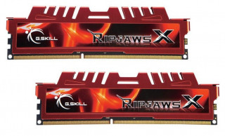 G.Skill DDR3 1600 16GB RipJawsX CL10 KIT (2x8GB) - Piros PC