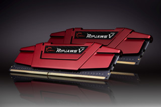 G.Skill DDR4 3600 16GB RipJaws V CL19 KIT (2x8GB) - Piros PC