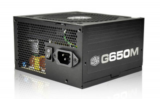 Cooler Master G650M 650W PFC 12 cm ventillátorral dobozos tápegység PC