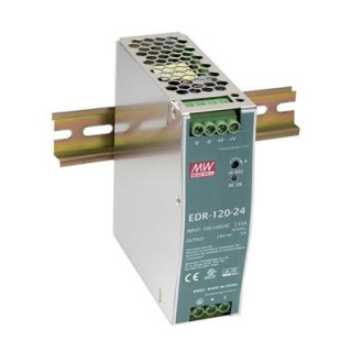 Mean Well EDR-120-12 12V 120W DIN Rail tápegység PC