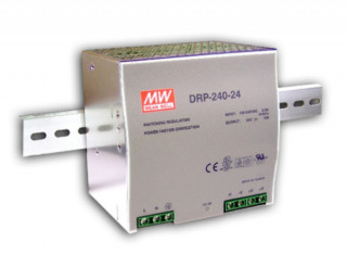 Mean Well DRP-240-24 24V 240W DIN Rail tápegység PC