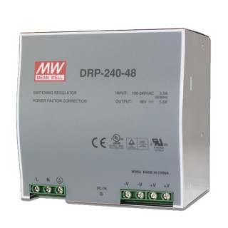 Mean Well DRP-240-48 48V 240W DIN Rail tápegység PC