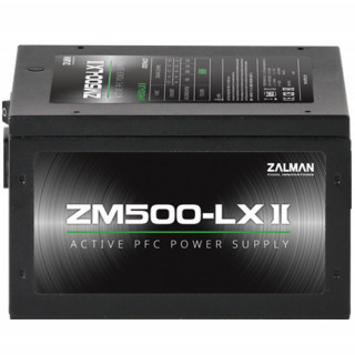 Zalman Power Supply ZM500-LXII 500W 