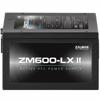 Zalman Power Supply ZM600-LXII 600W PC