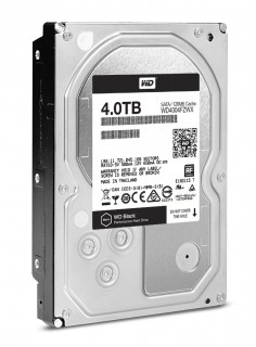 Western Digital Black 4TB 3.5" SATA3 7200RPM 128MB (WD4004FZWX) PC