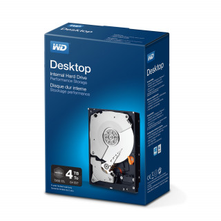 Western Digital Desktop P 4TB 3.5" SATA3 7200RPM 64MB (WDBSLA0040HNC-ERSN) PC