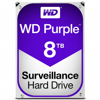 Western Digital Purple 8TB 3.5" SATA3 5400RPM 128MB (WD80PUZX) PC