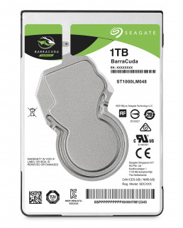 Seagate BarraCuda 1TB [2.5"/128MB/5400/SATA3] 