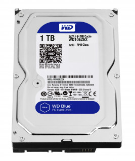 Western Digital Blue 1TB [3.5'/64MB/7200/SATA3] (használt) PC