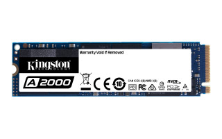 Kingston 250GB SSD A2000 M.2 2280 NVMe PCIe Gen 3.0x4, R/W 2000/1000 MB/s PC