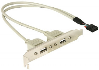 USB slot -> USB2.0 x2 - DeLock PC