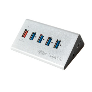 Logilink USB3.0 High Speed Hub 4-Port + 1x Fast Charging Port 