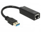 DeLock Adapter USB 3.0 > Gigabit LAN 10/100/1000 Mb/s thumbnail