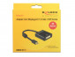 DeLock mini Displayport 1.2 male > DVI-D (Dual Link) female 4K Active Adapter Black thumbnail