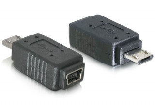 USB Micro B -> USB Mini - DeLock PC