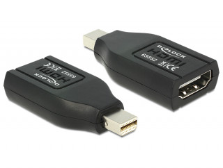 DeLock Adapter mini Displayport 1.1 male > HDMI female PC