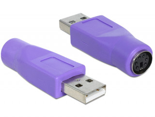 DeLock Adapter USB Typ-A male > PS/2 female PC