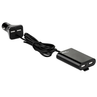 Akyga AK-CH-10 USB Adapter 12-24V/5V/9A 4USB Black PC