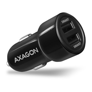 AXAGON PWC-5V5 2.4A + 2.4A Car Charger Black PC