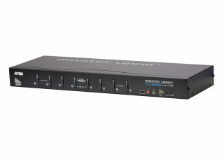 Aten CS1768-AT-G 8 portos USB2.0 DVI KVM switch +audio PC