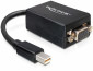 DeLock Adapter mini Displayport 1.2 male > VGA female Black thumbnail