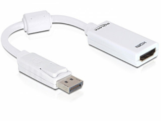 Delock Displayport 1.1 male -> HDMI female passzív - Fehér PC