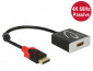 Delock DisplayPort 1.2 -> HDMI M/F adapter 0.2m fekete 4K 60Hz Passzív thumbnail