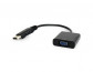 Gembird Displayport -> VGA M/F adapter 0.2m fekete thumbnail