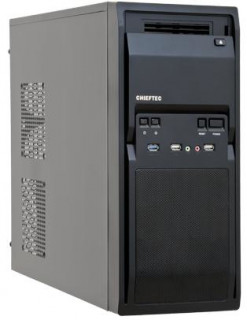 Chieftec LG-01B-OP táp nélküli fekete mATX ház 