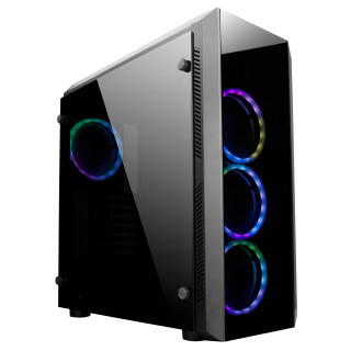 Chieftec GL-02B-OP táp nélküli GAMER ATX ház 