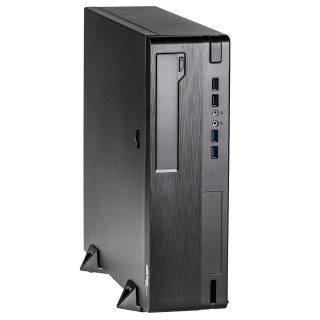 Akyga Számítógép Ház AK-502-02BK microATX Fekvő, +AK-T1-300 300W TFX PC