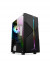 Spirit of Gamer Számítógépház - CLONE 3 RGB (fekete, ablakos, 8x12cm ventilátor, alsó táp,  ATX, 1xUSB3.0, 2xUSB2.0) thumbnail