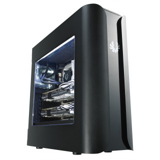 BitFenix Pandora (Ablakos) - Fekete [ USB 3.0 2db, microATX/minil-TX ] PC